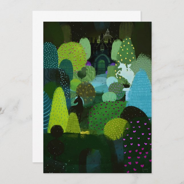 Hidden in the Park Invitation (Front/Back)