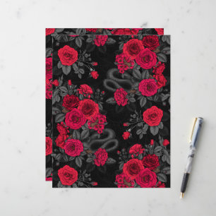 Hidden in the roses