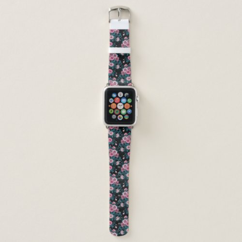 Hidden in the roses 2 apple watch band