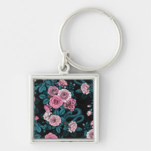 Hidden in the roses 2 keychain