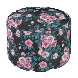 Hidden in the roses 2 pouf