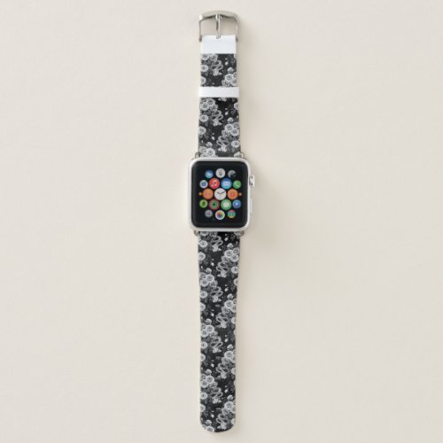 Hidden in the roses 3 apple watch band