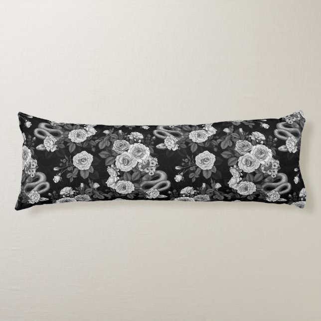 Hidden in the roses 3 body pillow (Front)