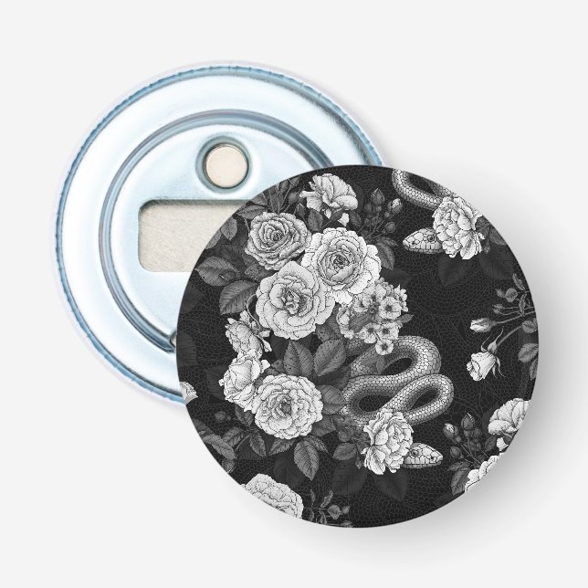 Hidden in the roses 3 bottle opener (Front)