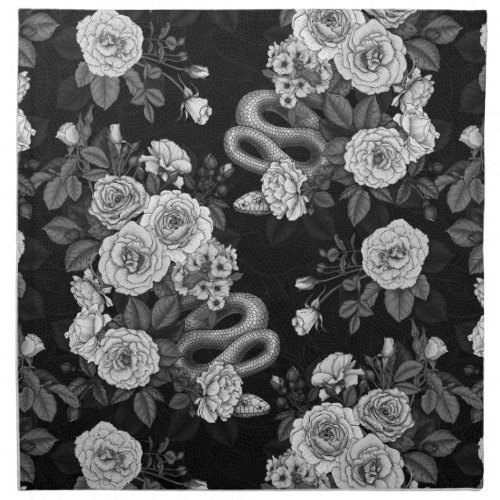 Hidden in the roses 3 cloth napkin