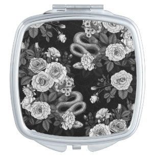 Hidden in the roses 3 compact mirror