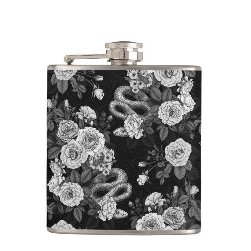 Hidden in the roses 3 flask