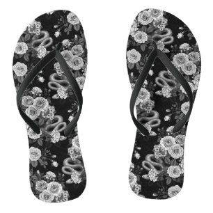 Hidden in the roses 3 flip flops