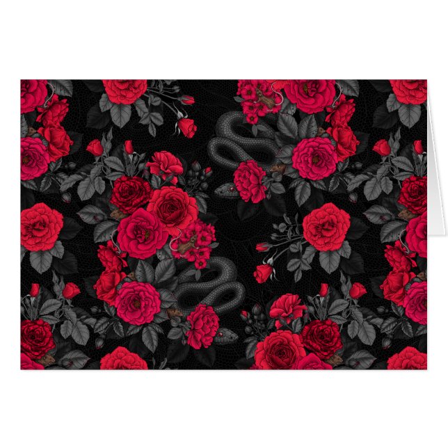 Hidden in the roses cards (Front Horizontal)