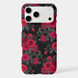 Hidden in the roses iPhone 17 pro max case