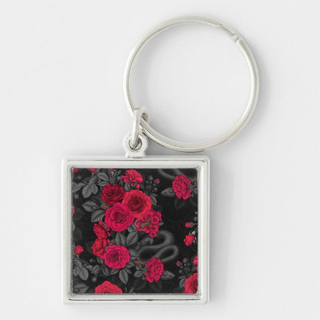 Hidden in the roses keychain (Front)