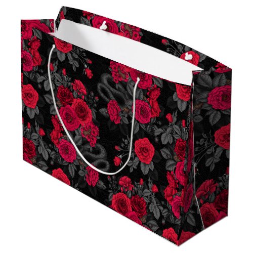 Hidden in the roses large gift bag