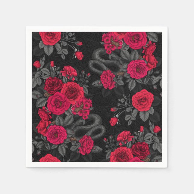 Hidden in the roses napkins (Front)