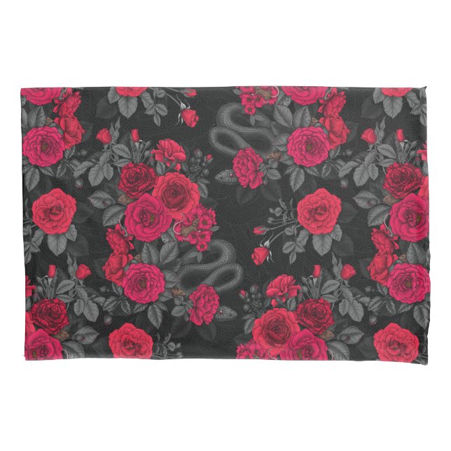 Hidden in the roses pillow case (Front-Left)