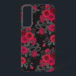 Hidden in the roses samsung galaxy s22  case<br><div class="desc">Rose flowers,  mice and snakes hand- painted in Ps and Illustrator,  seamless pattern</div>