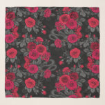 Hidden in the roses scarf<br><div class="desc">Rose flowers,  mice and snakes hand- painted in Ps and Illustrator,  seamless pattern</div>