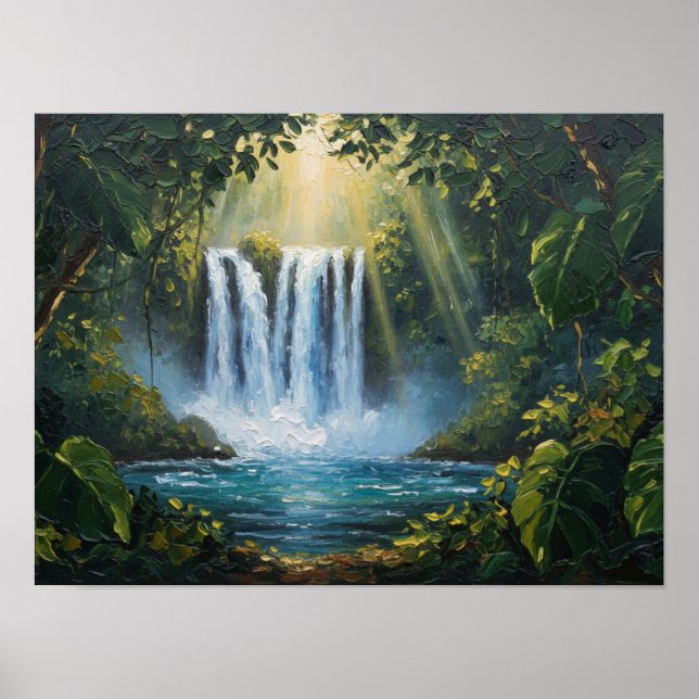 Hidden Jungle Sanctuary Poster (Front)