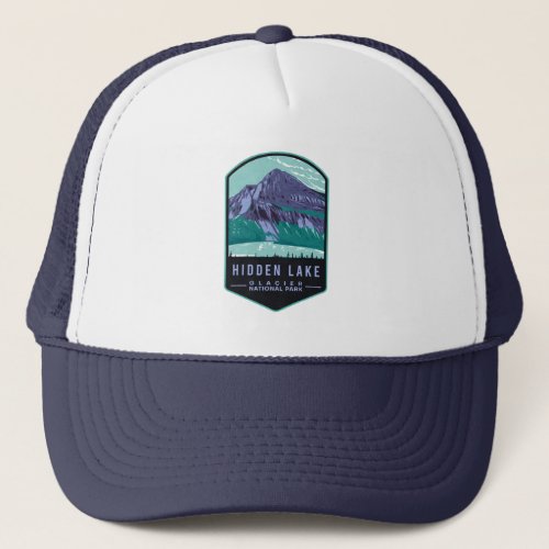 Hidden Lake Glacier National Park Trucker Hat