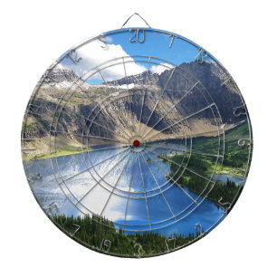 Hidden Lake in Glacier National Park Dart Board