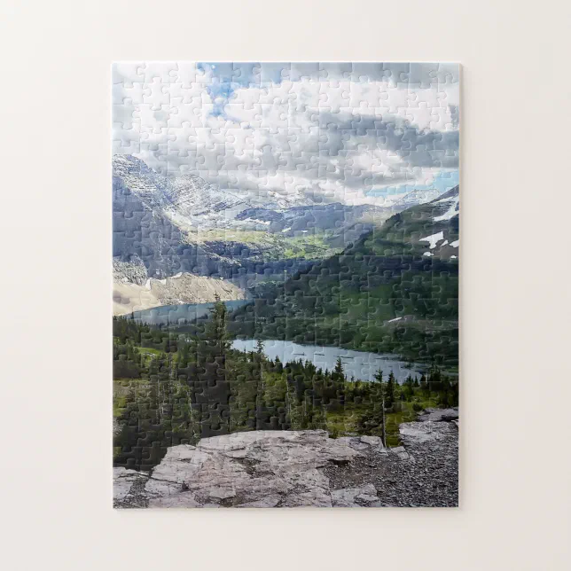 Hidden Lake Overlook Glacier National Park Montana Jigsaw Puzzle | Zazzle