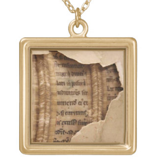 hidden library book necklace