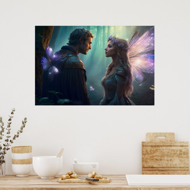 Hidden Lovers of the Forest Grove Poster (Kitchen)