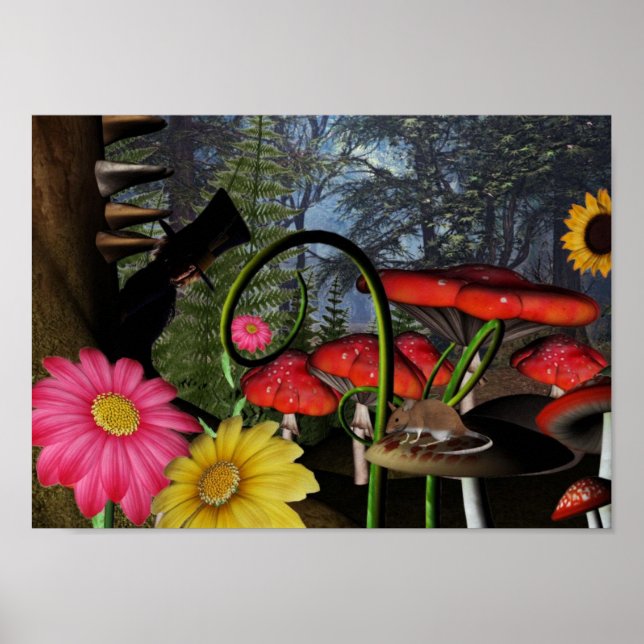 Hidden Mad Hatter Poster (Front)