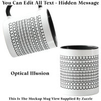 Hidden Message Coffeeholic 115B Funny Novelty