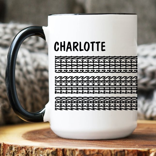 Hidden Message Custom Name Sarcastic Gift For Work Coffee Mug (Creator Uploaded)
