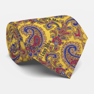 Hidden Message "Love Me" or Create Your Own Neck Tie