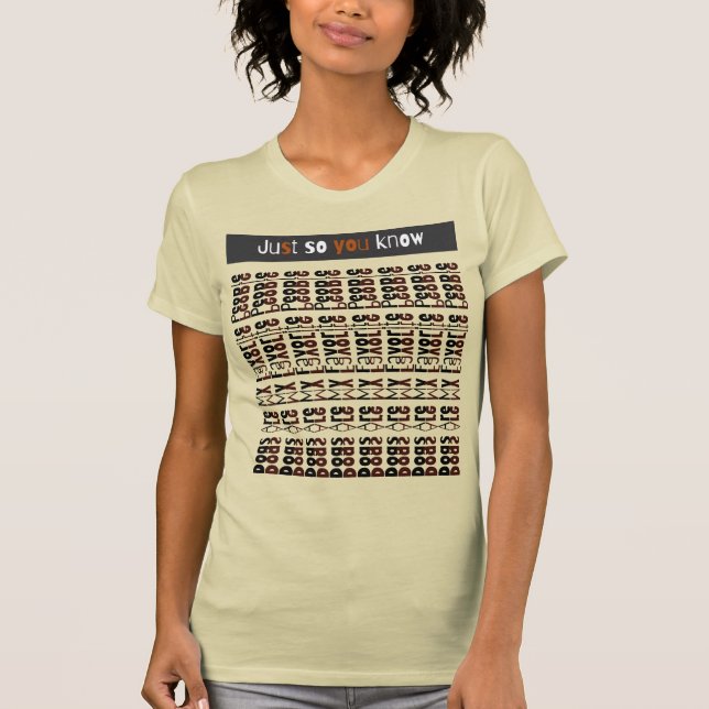 Hidden Message T-Shirt Dogs Are My Favorite People (Front)