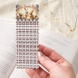 Hidden Message There’s No Place Like Home -Bunny Bookmarks