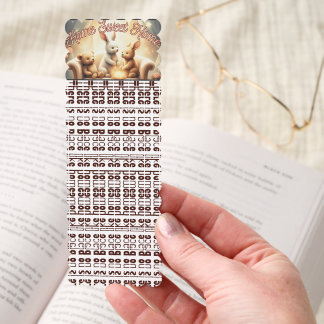 Hidden Message There’s No Place Like Home -Bunny Bookmarks