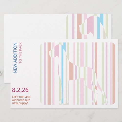 Hidden modern Ghost Great Dane Stationery