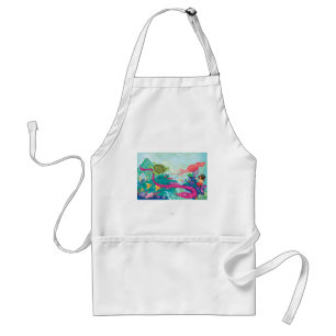 Hidden Ocean Treasures Adult Apron