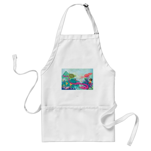 Hidden Ocean Treasures Adult Apron (Front)
