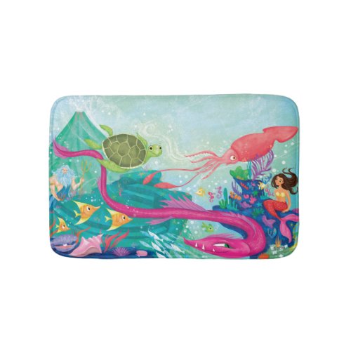 Hidden Ocean Treasures Bath Mat