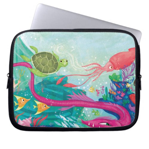 Hidden Ocean Treasures Laptop Sleeve