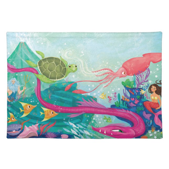 Hidden Ocean Treasures Placemat (Front)