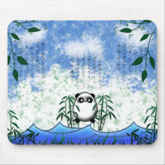 Hidden panda mouse pad