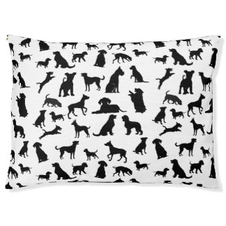 Hidden Paws Pattern Pet Bed