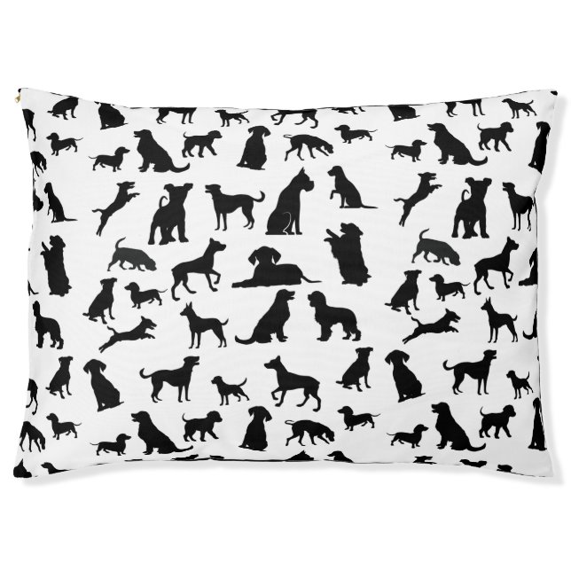 Hidden Paws Pattern Pet Bed (Front)