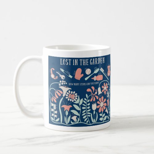 Hidden Picture Puzzle Seek and Find Game Coffee Mug