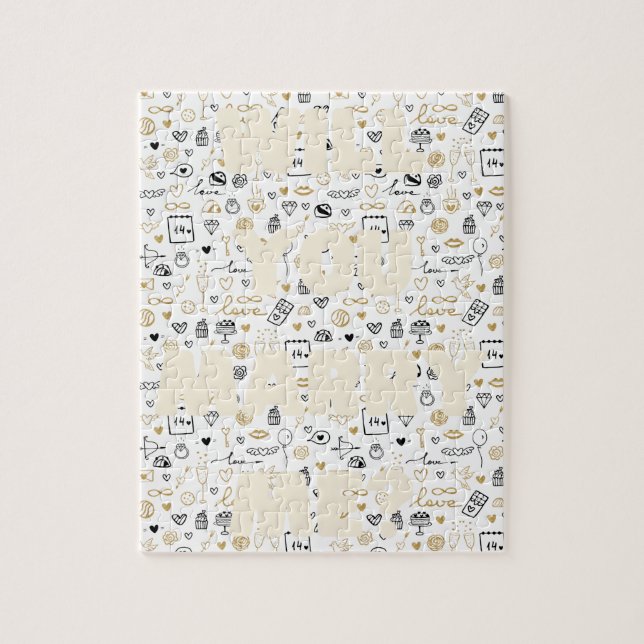 Hidden Proposal Engagement Jigsaw Puzzle (Vertical)