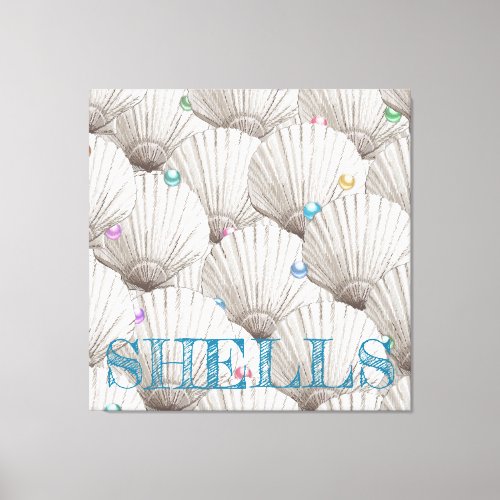 Hidden Shell Treasures Canvas Print