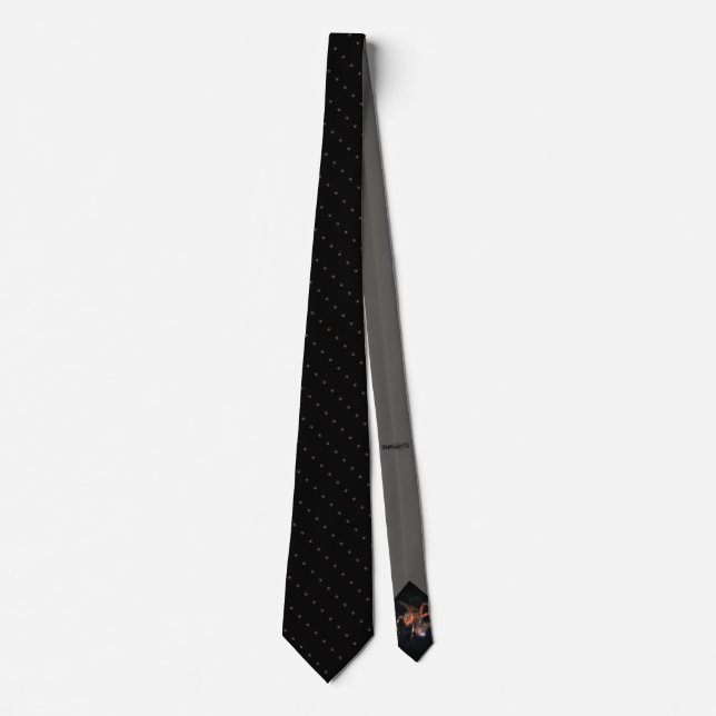 Hidden Spider II Neck Tie (Front)
