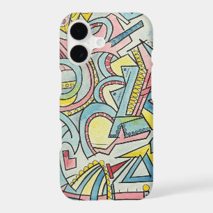 Hidden Treasure-Hand Painted Abstract Art iPhone 17 Case