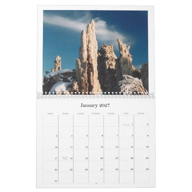 Hidden Treasures 2012 Calendar (Jan 2027)