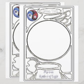 Hidden Truth Symbol Art (Front/Back)