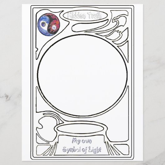Hidden Truth Symbol Art (Front)